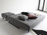 Supremax Lounger Sovesofa, Twist/Charcoal - Unoliving.com