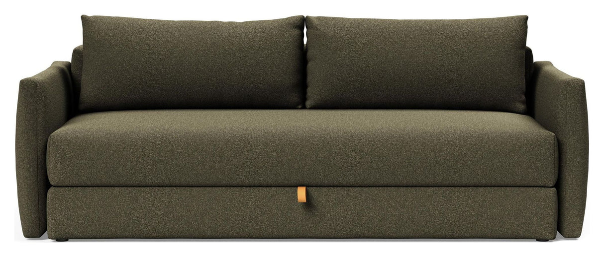 Tripi Sovesofa, Bouclé/Forest Green - Unoliving.com