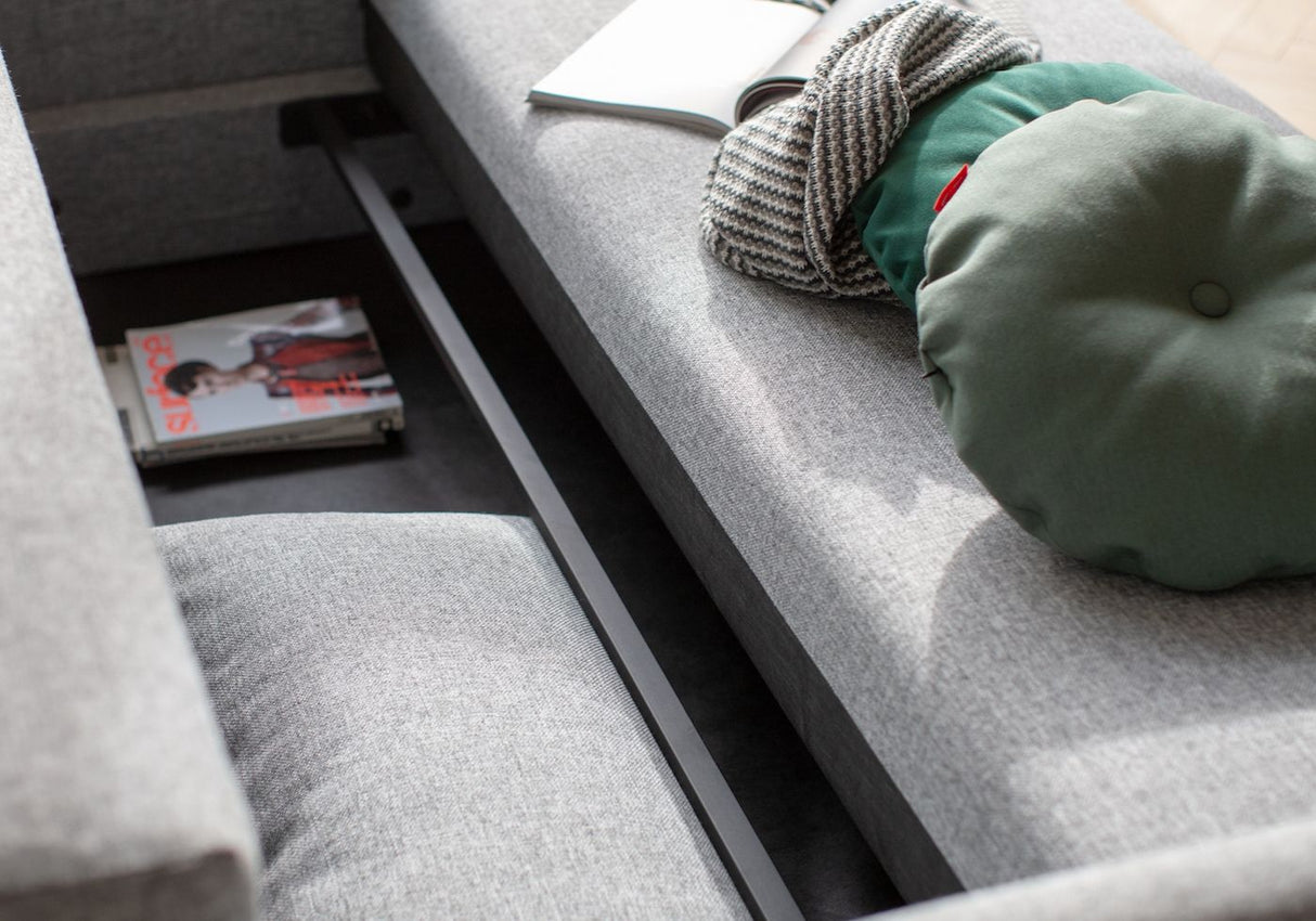 Tripi Sovesofa med opbevaring, Twist/Granite - Unoliving.com