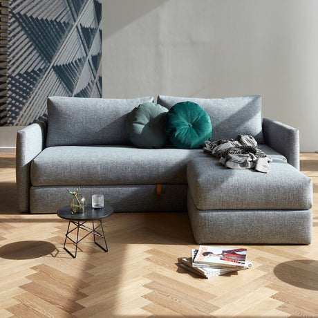 Tripi Sovesofa med opbevaring, Twist/Granite - Unoliving.com