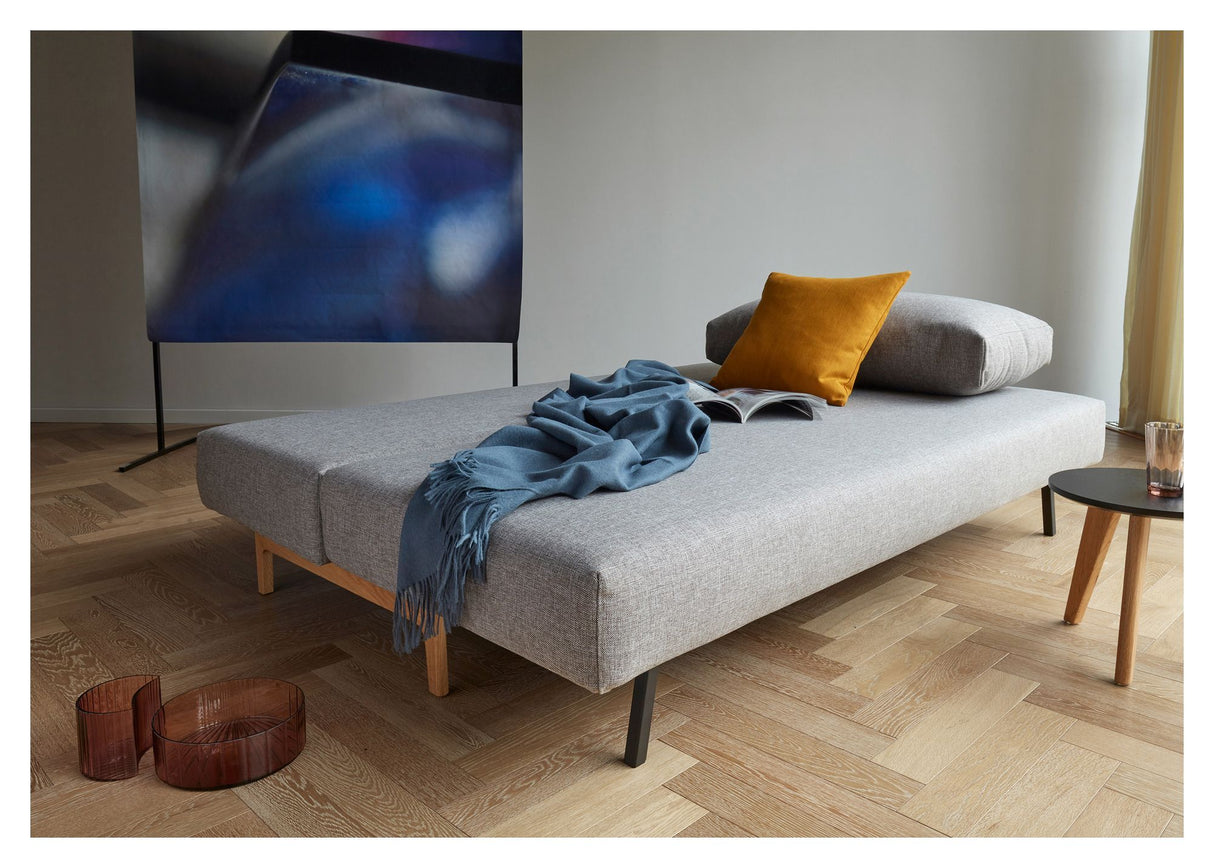 Trym Sovesofa m. egeben, Mixed Dance/Grey - Unoliving.com