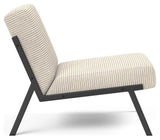 Vikko Loungestol, Beige Bouclé - Unoliving.com