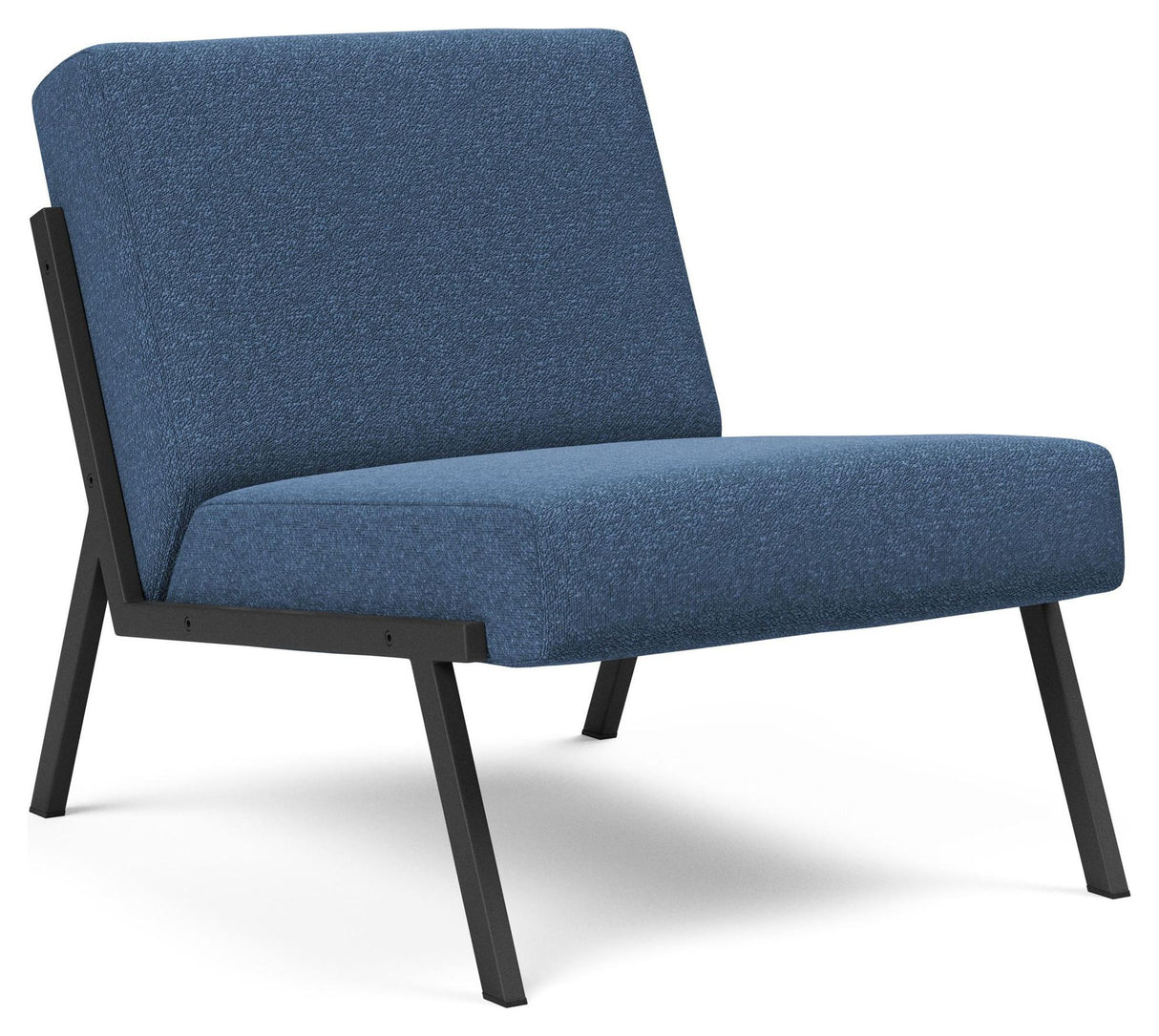 Vikko Loungestol, Bouclé/Blue - Unoliving.com