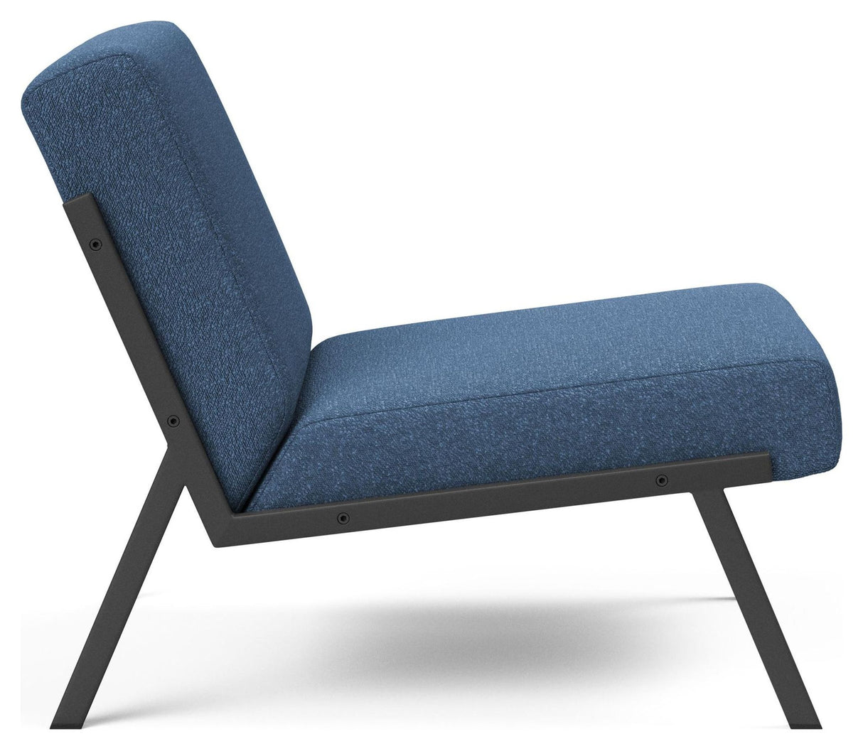 Vikko Loungestol, Bouclé/Blue - Unoliving.com