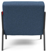 Vikko Loungestol, Bouclé/Blue - Unoliving.com