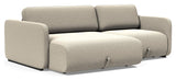 Vogan Sovesofa, Bouclé/Beige - Unoliving.com