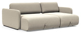 Vogan Sovesofa, Bouclé/Beige - Unoliving.com