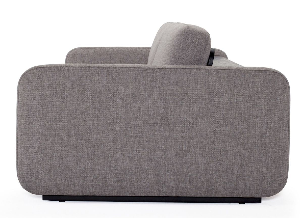 Vogan Sovesofa m. konsolbord, Grå - Unoliving.com