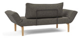 Zeal Bow Daybed, Flashtex, Dark grey - Unoliving.com