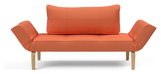 Zeal Bow Daybed, Argus/Rust - Unoliving.com