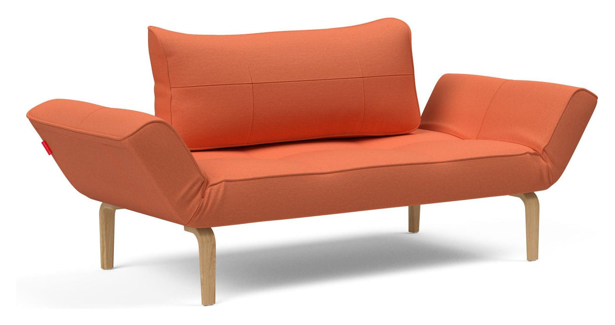 Zeal Bow Daybed, Argus/Rust - Unoliving.com