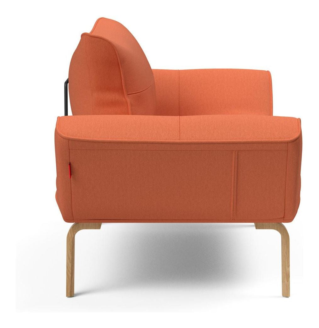 Zeal Bow Daybed, Argus/Rust - Unoliving.com