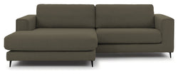 Bernadotte Sofa m. bred chaiselong XL venstre, Grøn