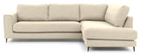 Bernadotte Sofa m. chaiselong 3-pers. open højre, Beige