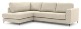 Bernadotte Sofa m. chaiselong 3-pers. open venstre, Beige