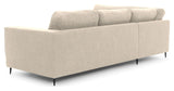 Bernadotte Sofa m. chaiselong 3-pers. open venstre, Beige