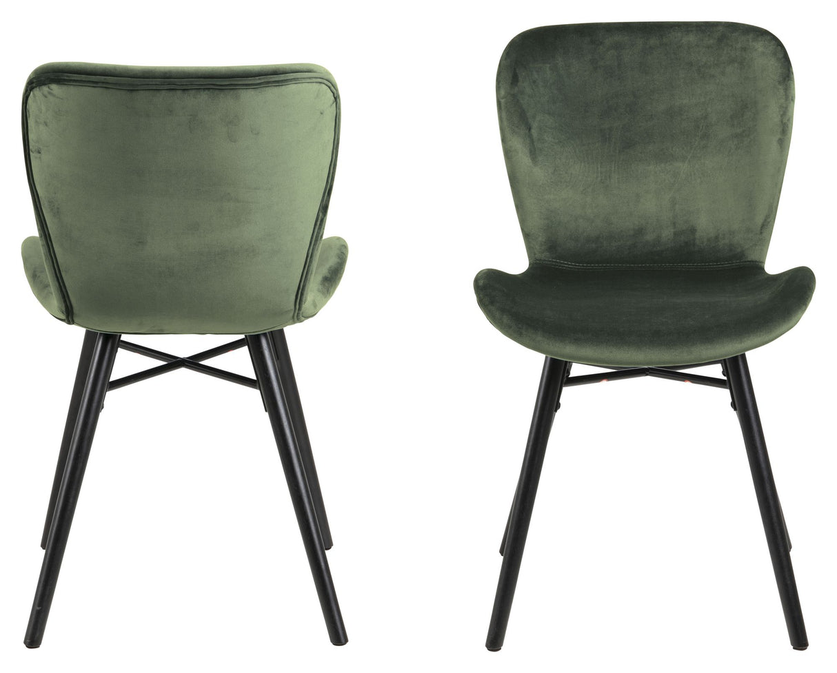 Kali Spisebordsstol, Forest green velour