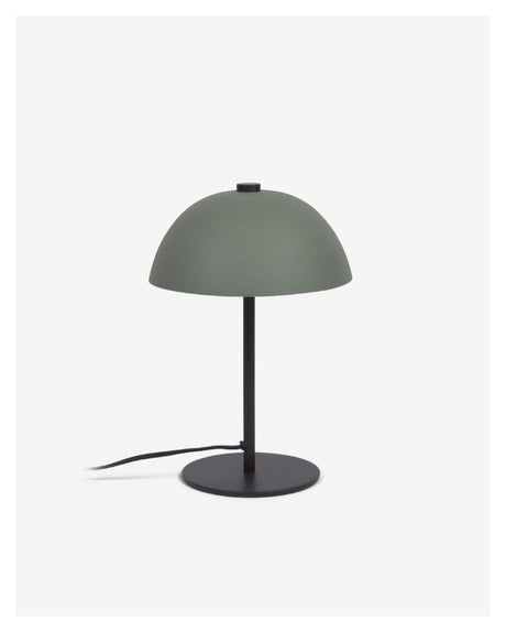 Aleyla Bordlampe m. grøn finish, Metal - Unoliving.com