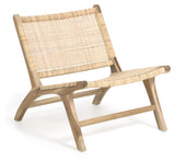 Kave Home Beida Loungestol - Massiv Teak - Unoliving.com