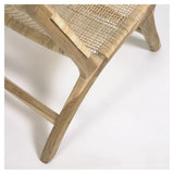 Kave Home Beida Loungestol - Massiv Teak - Unoliving.com