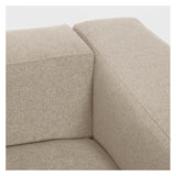 Blok 2-pers. Sofa Beige, B210 - Unoliving.com