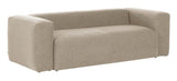 Blok 3-pers. sofa 100x240 - Beige - Unoliving.com