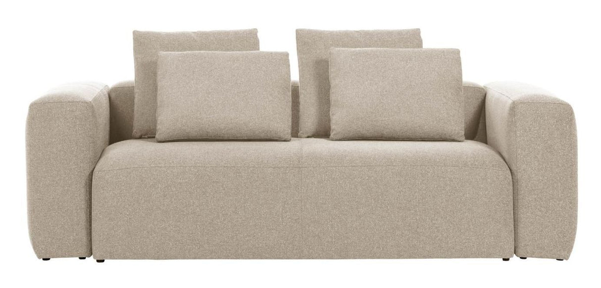 Blok 3-pers. sofa 100x240 - Beige - Unoliving.com