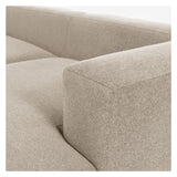 Blok 3-pers sofa m. højre chaiselong - Beige