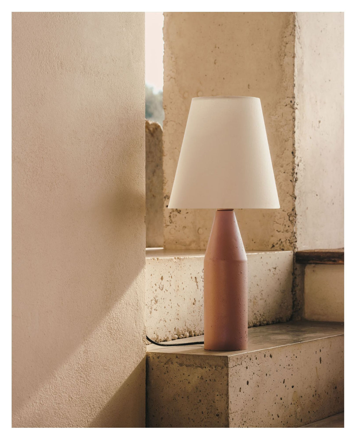 Boada Bordlampe, Terracotta - Unoliving.com