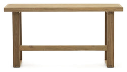 Canadell Bænk, Natur teak, B:130