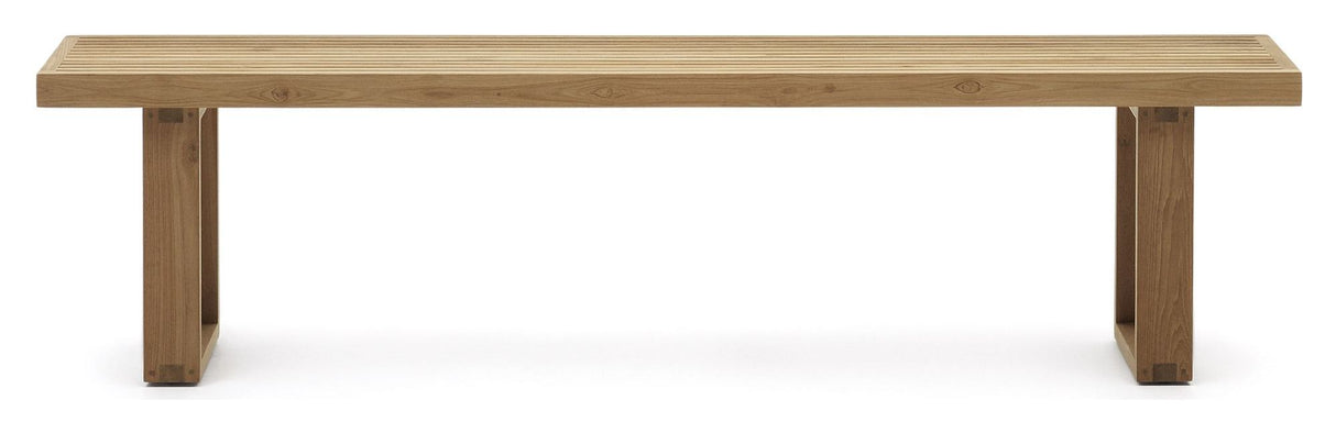 Canadell Bænk, Natur teak, B:210