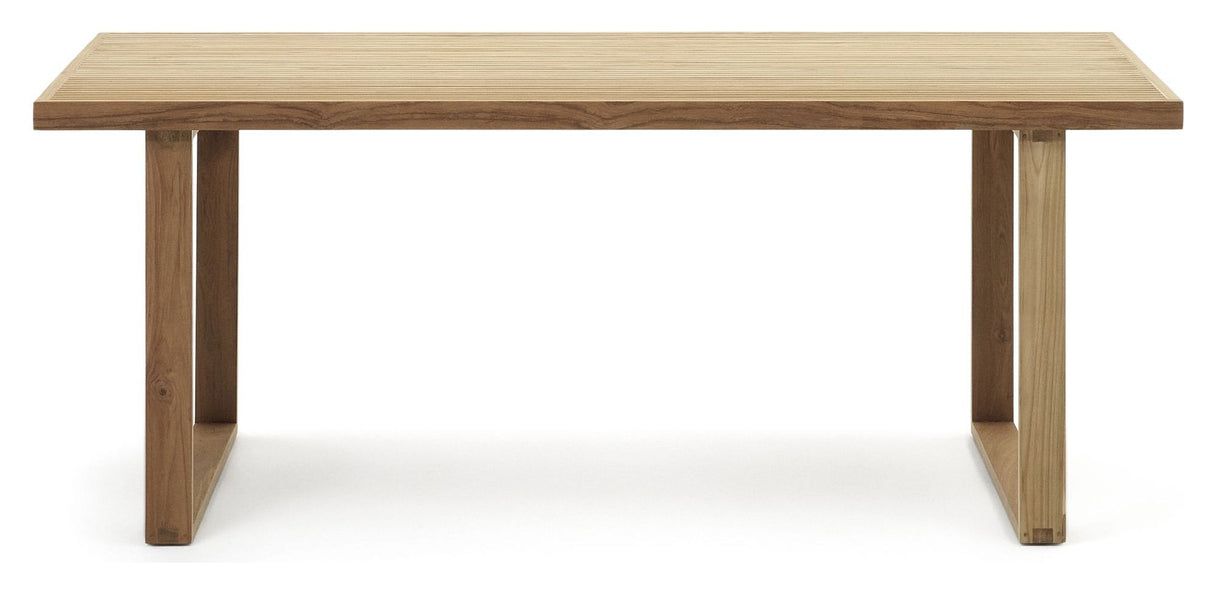 Canadell Havebord, Natur teak, 180x90