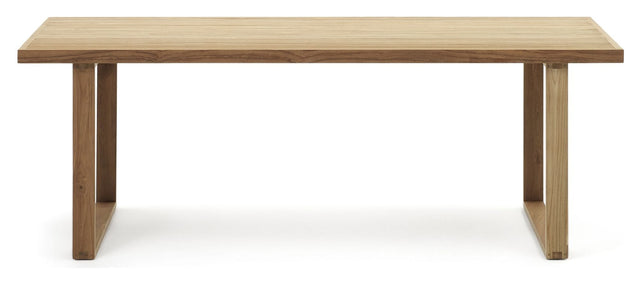 Canadell Havebord, Natur teak, 220x100 - Unoliving.com