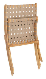 Chabeli Loungestol Akacie/Beige - Unoliving.com