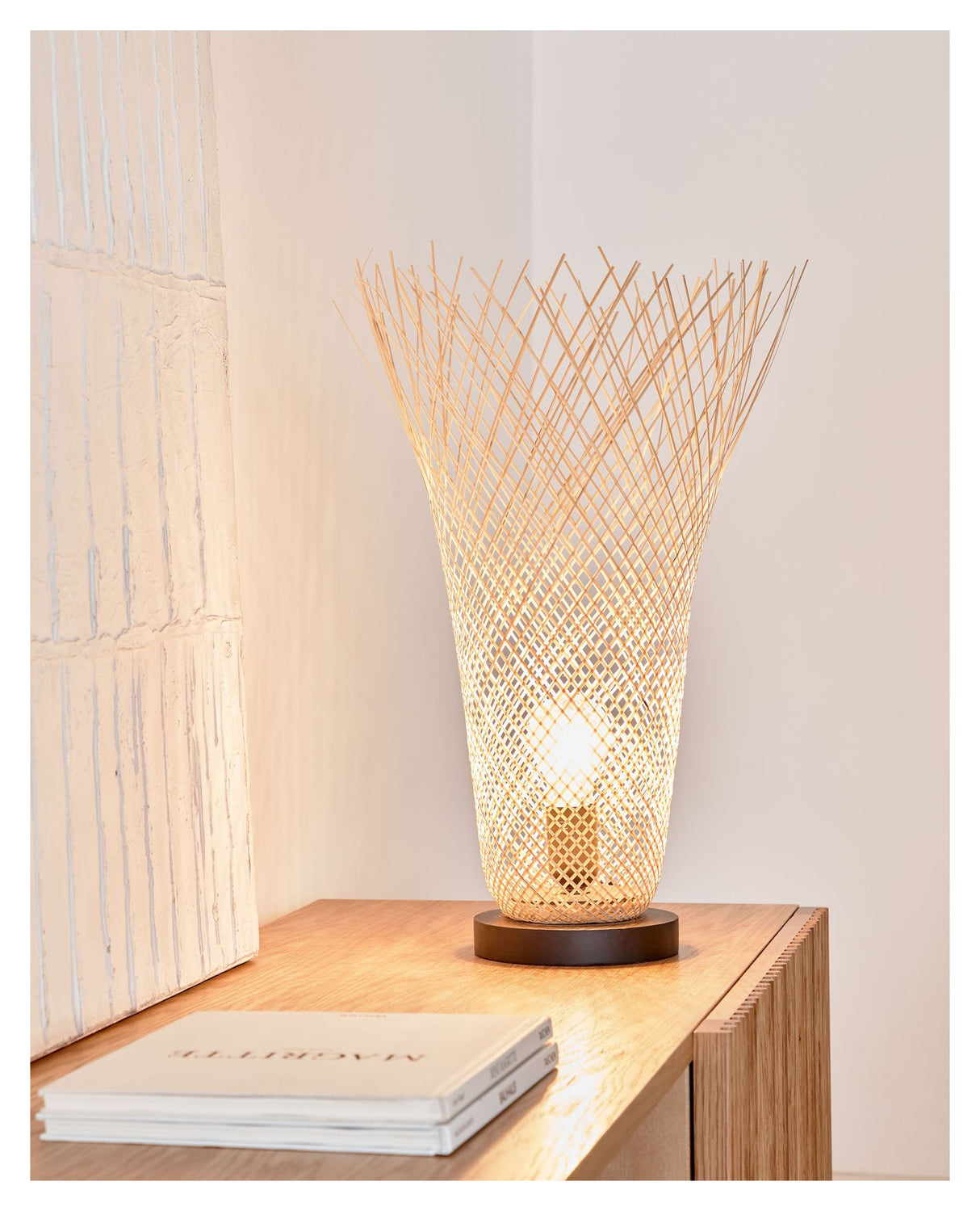 Citalli Bordlampe, Bambus - Unoliving.com