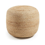 Dip Puf Beige Jute - Unoliving.com