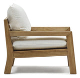 Forcanera Lænestol, Hvid teak - Unoliving.com