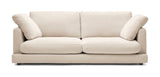 Gala 3-pers. sofa, Beige Chenillestof