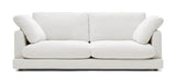 Gala 3-pers. sofa, Hvid Chenillestof - Unoliving.com