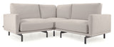 Galene 2-pers. Hjørnesofa, 270x207, Beige chenille