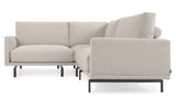 Galene 2-pers. Hjørnesofa, 270x207, Beige chenille