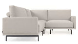 Galene 2-pers. Hjørnesofa, 270x207, Beige chenille