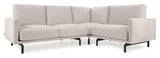 Galene 3-pers. Hjørnesofa, 267x207, Beige chenille - Unoliving.com