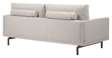 Galene 3-pers. Sofa, B174, Beige chenille - Unoliving.com