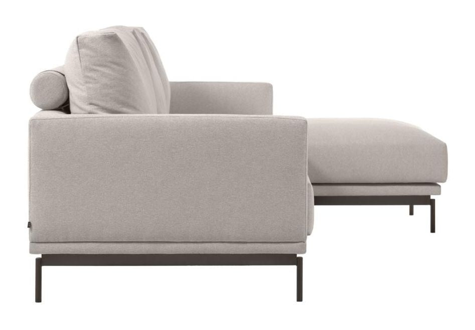 Galene 4-pers sofa m. højre chaiselong - Beige - Unoliving.com