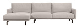 Galene 4-pers sofa m. venstre chaiselong - Beige - Unoliving.com