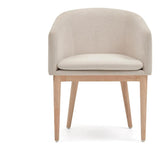 Harlan Spisebordsstol, Beige - Unoliving.com