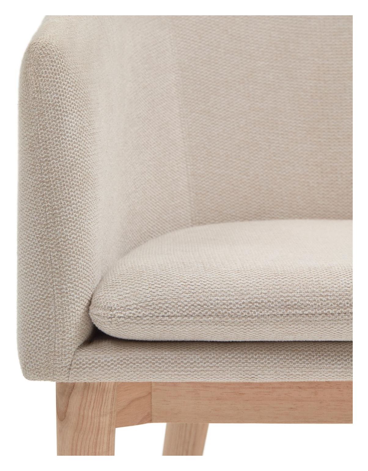 Harlan Spisebordsstol, Beige - Unoliving.com