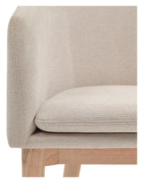 Harlan Spisebordsstol, Beige - Unoliving.com