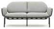 Joncols 2-pers. Loungesofa, Lysegrå - Unoliving.com